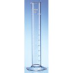 Cylinder Measuring All Glass, Graduated Spout 25mL