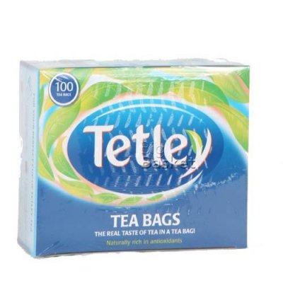 Tea Bags, Tetley 100/box - Click Image to Close