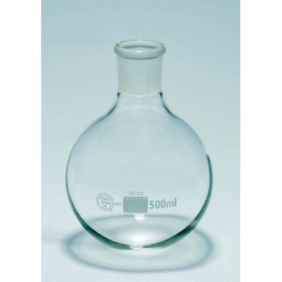 Flask Round Bottom Pyrex 1Lt B34 (FSR1L/34) *EUD Req'd* - Click Image to Close