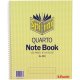Book Note Spirax 593 252x200mm Quarto 120 Pages Ruled