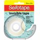 Tape Invisible, 18mm x 25m With Plastic Dispenser