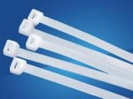 Cable Ties, Plastic 300mm x 4.8mm 100/pkt