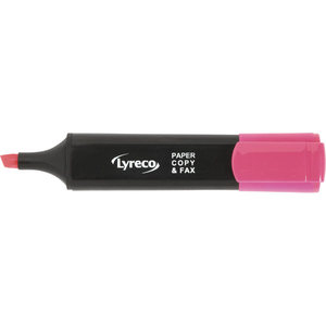 Pen Highlighter Pink Stubby - Click Image to Close