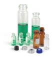 Phenomenex low vol. vials and Preslit caps with built-in 100/pkt - Click Image to Close