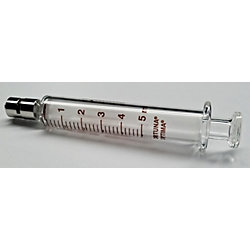 Syringe Glass, Metal Luer Lock 10mL - Click Image to Close